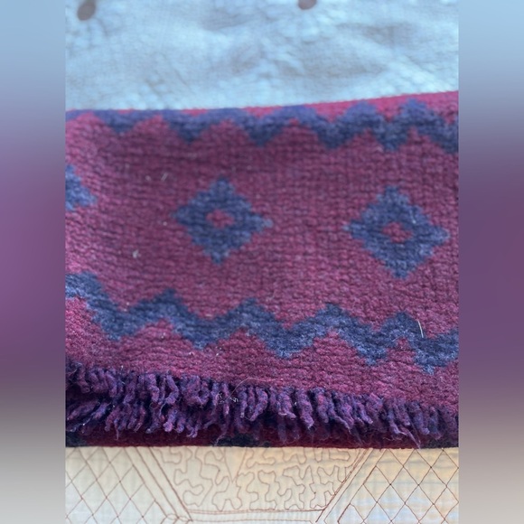 Wilfred Wool Mosaic Diamond Scarf - Picture 5 of 13